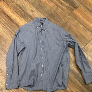 Men's Blue Button-Down Shirt